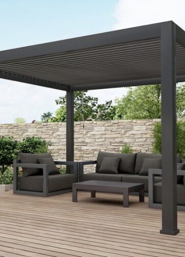 Bioklimatická pergola 3 x 4 - mechanická