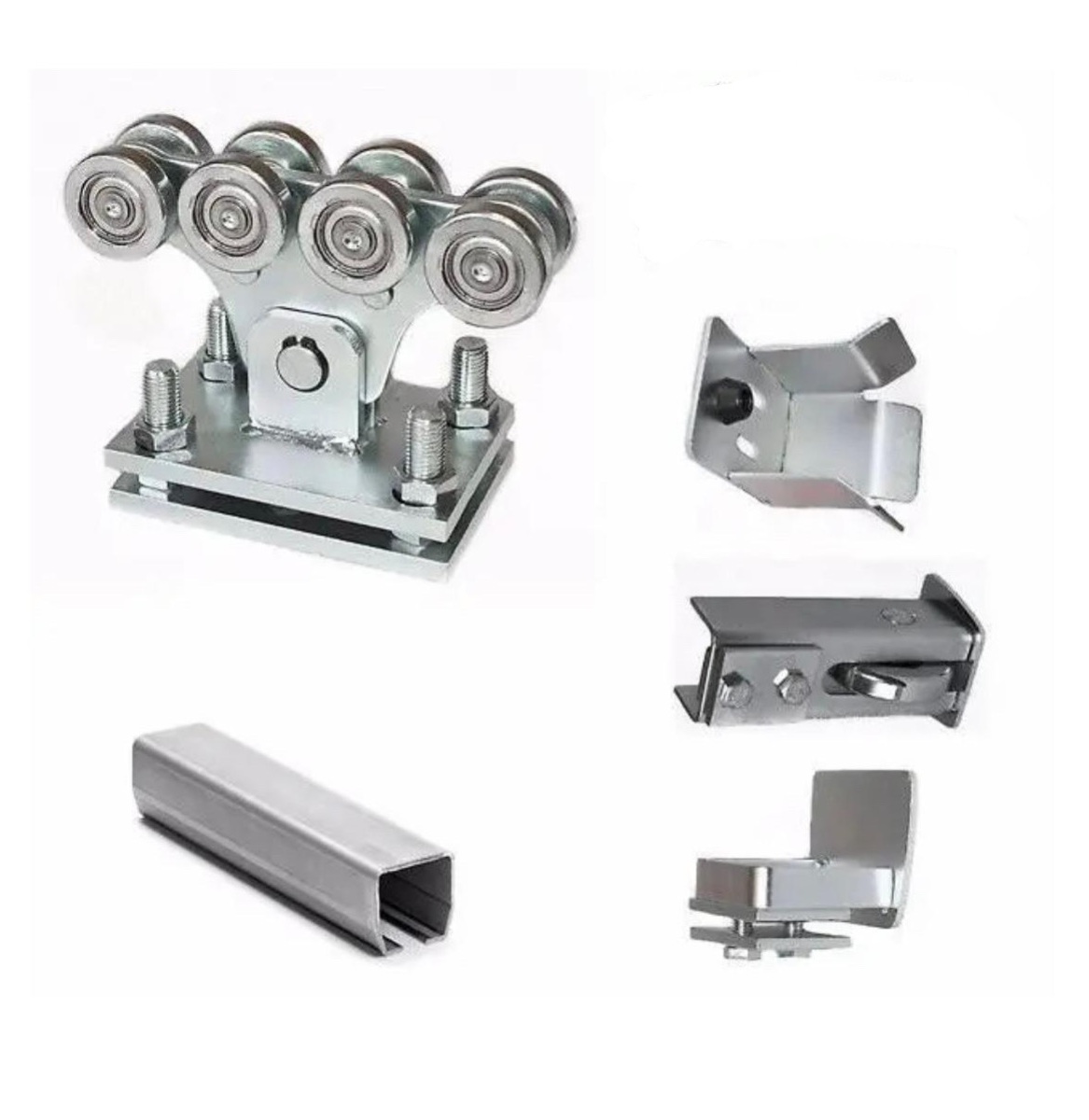 Samonosná brána 420 x 150 s výplní + ZDARMA MOTOR - Obrázek 6